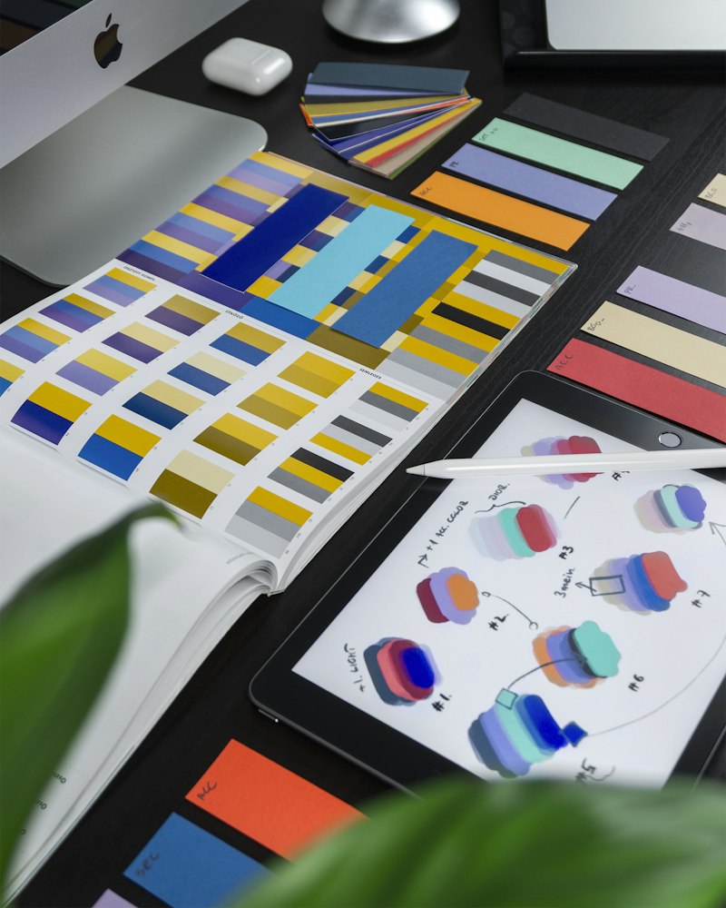 UX design course workspace